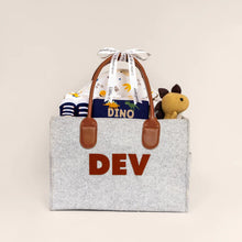 Load image into Gallery viewer, Little Dino Caddy Hamper