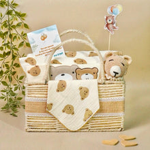 Load image into Gallery viewer, Snuggle Time Bear Gift Basket