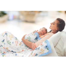 Load image into Gallery viewer, Garden Bloom Muslin Blanket