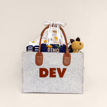 Load image into Gallery viewer, Little Dino Caddy Hamper
