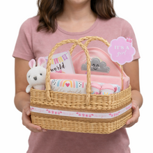 Load image into Gallery viewer, Welcome Baby Girl – Keepsake Hamper